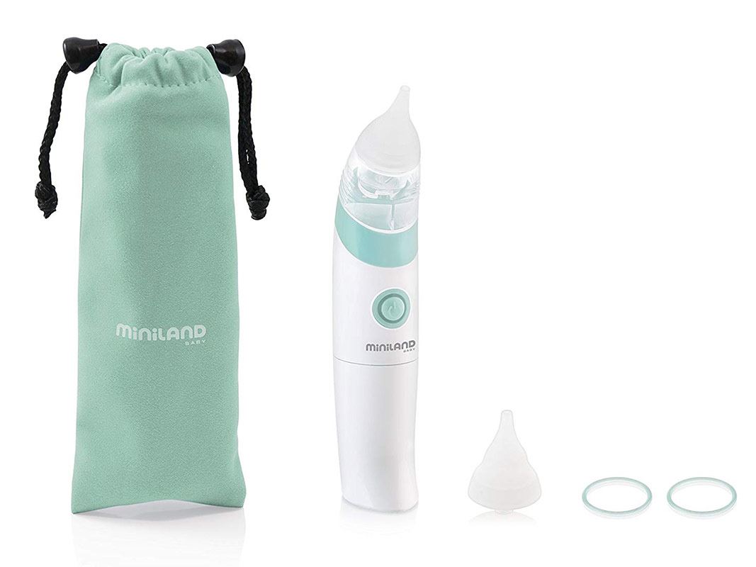 MiniLand Nasalcare Aspiratore nasale elettrico - Cosebimbi Easy
