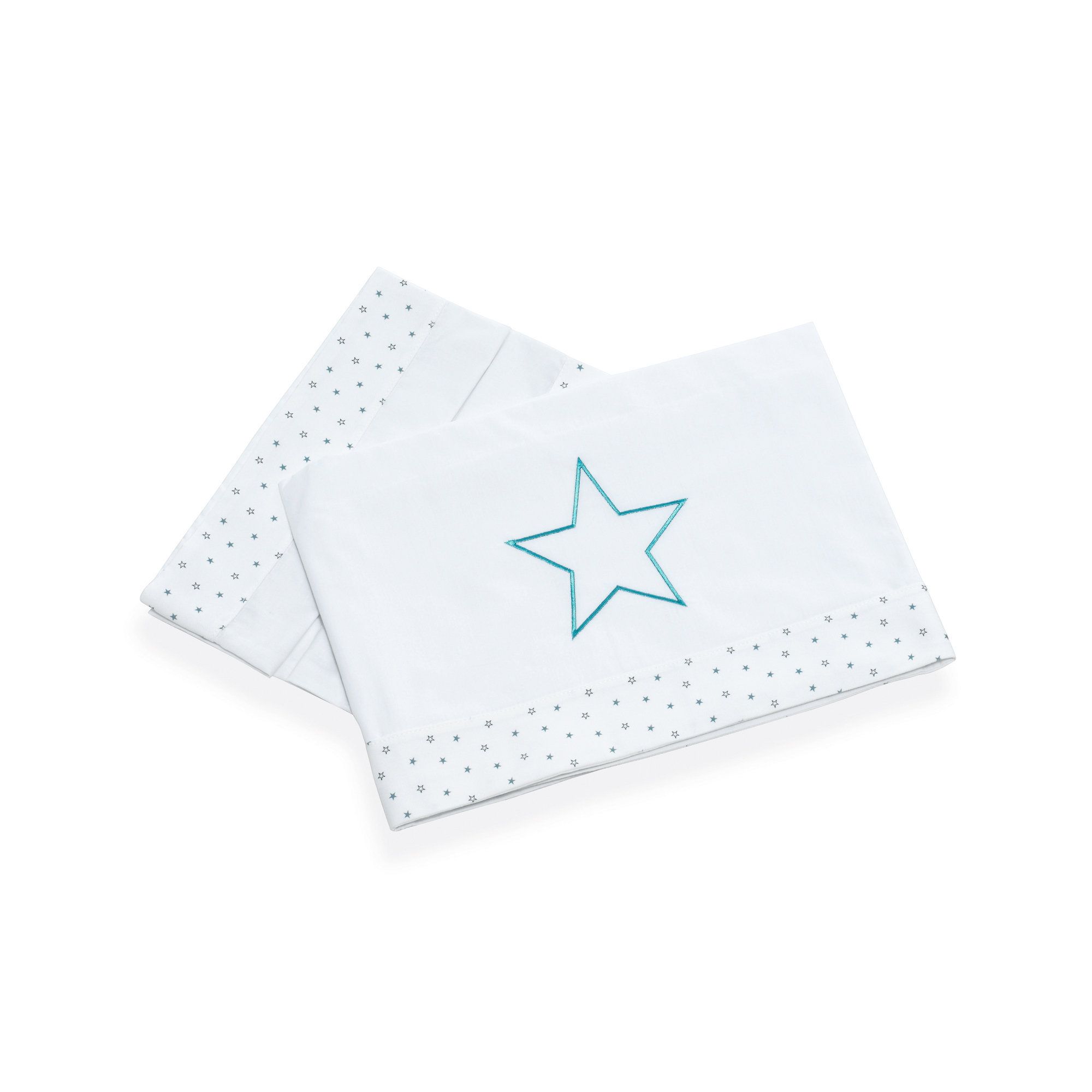 Alondra Mare 181  colore: bianco  Lenzuola Minicuna con stelle per bambini 3 pezzi 